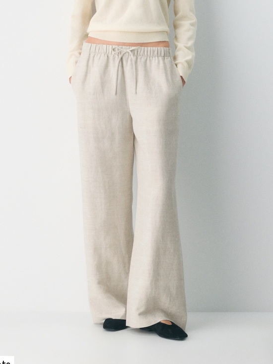 Aritzia Pants - Aritzia Wilfred NWT Lodge Pants in CruiseLinen Fabric